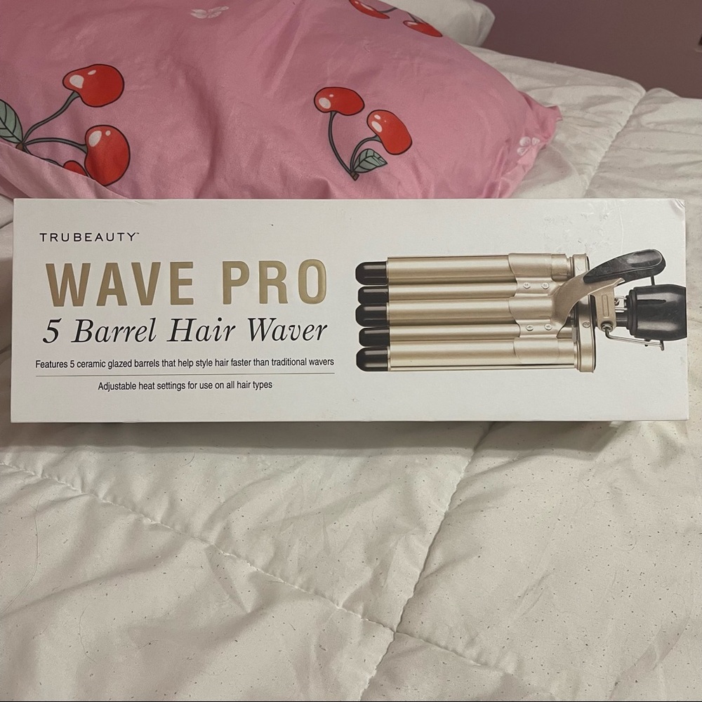 TRUBEAUTY wave pro- 5 barrel waver!